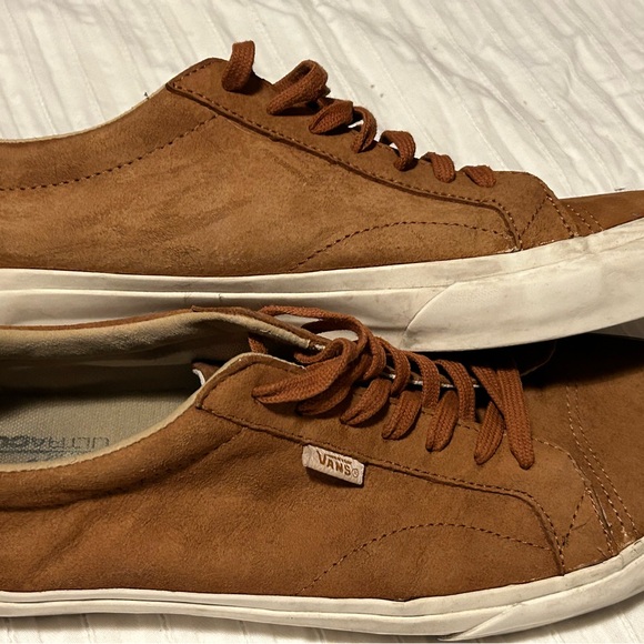 Men’s vans brown suede sneakers 10.5 - Picture 4 of 6